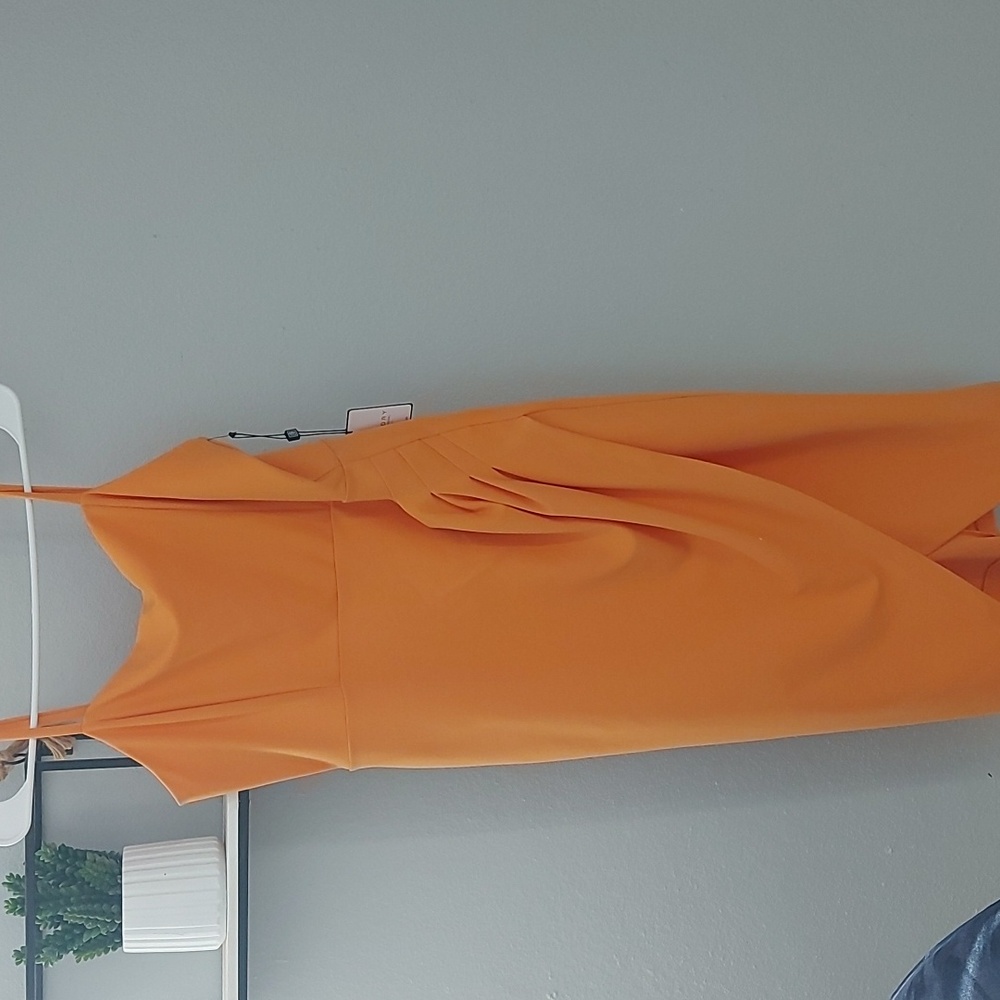 Laundry orange dress
